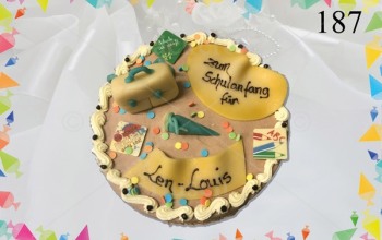 Torte zur Schuleinführung Nr. 187