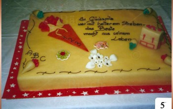 Torte zur Schuleinführung Nr. 5