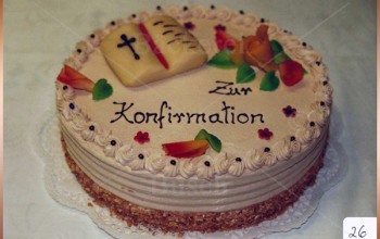 Konfirmationstorte Nr. 26